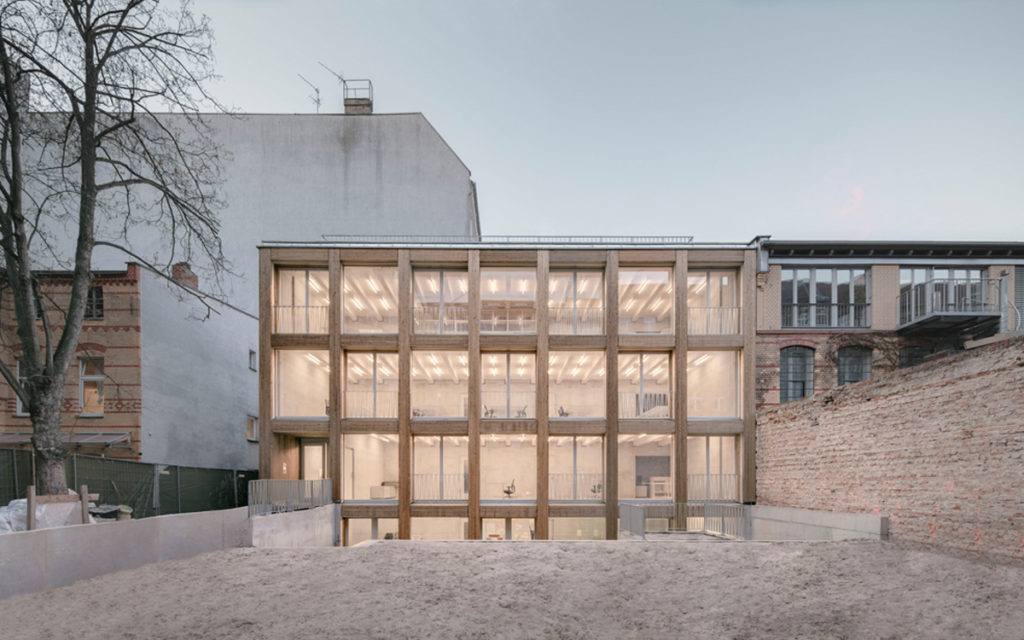 wood building